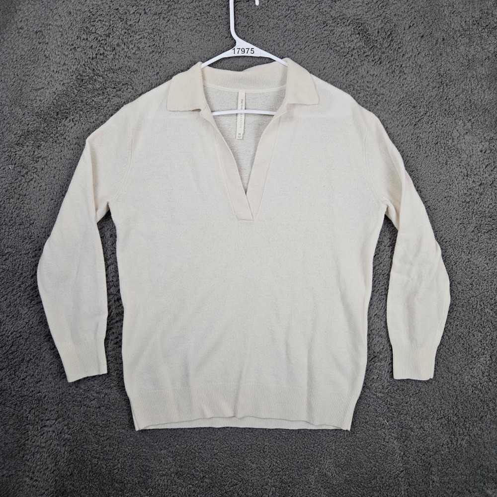 The Group Babaton Merino Wool‎ Blend Collared V-Neck Sweater - Size XS